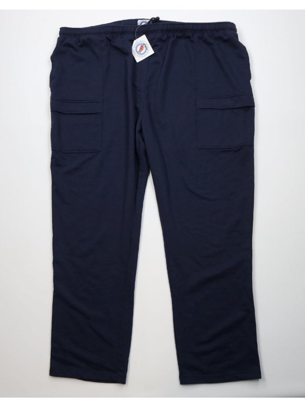 Deadstock Vintage 90s Streetwear Mens 5XB Blank Wide Leg French Terry Sweatpants